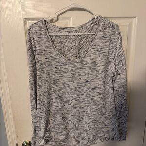 Lululemon Women's Gray Long Sleeve Top
